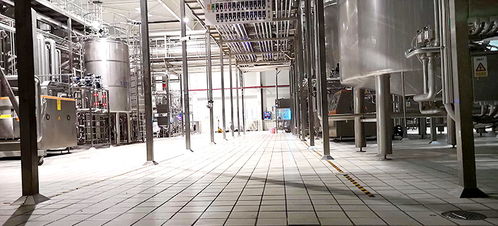 云南伊利乳業(yè)生產(chǎn)線設(shè)備品質(zhì)升級(jí),康平地面安全保護(hù)角應(yīng)用云南伊利工廠